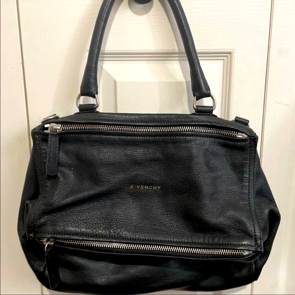 Givenchy Pandora Medium Sugar Satchel Bag (no shoulder strap)